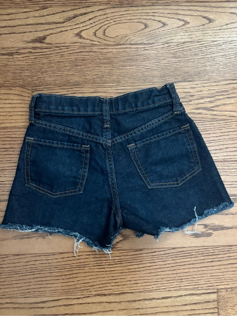 Old Navy High-Rise Adjustable Waist shorts - Dark & Light Wash